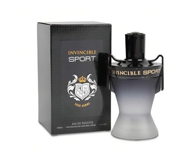 Invincible Sport Mens Cologne 3.4 Fl. Oz. Eau de Toilette Spray