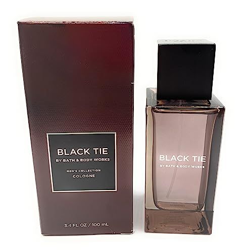 Bath &amp; Body Works Black Tie Mens Fragrance 3.4 Ounces Cologne Spray