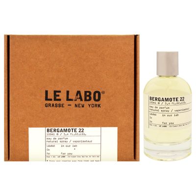 Le Labo Bergamotte 22 for Unisex - 3.4 oz EDP Spray