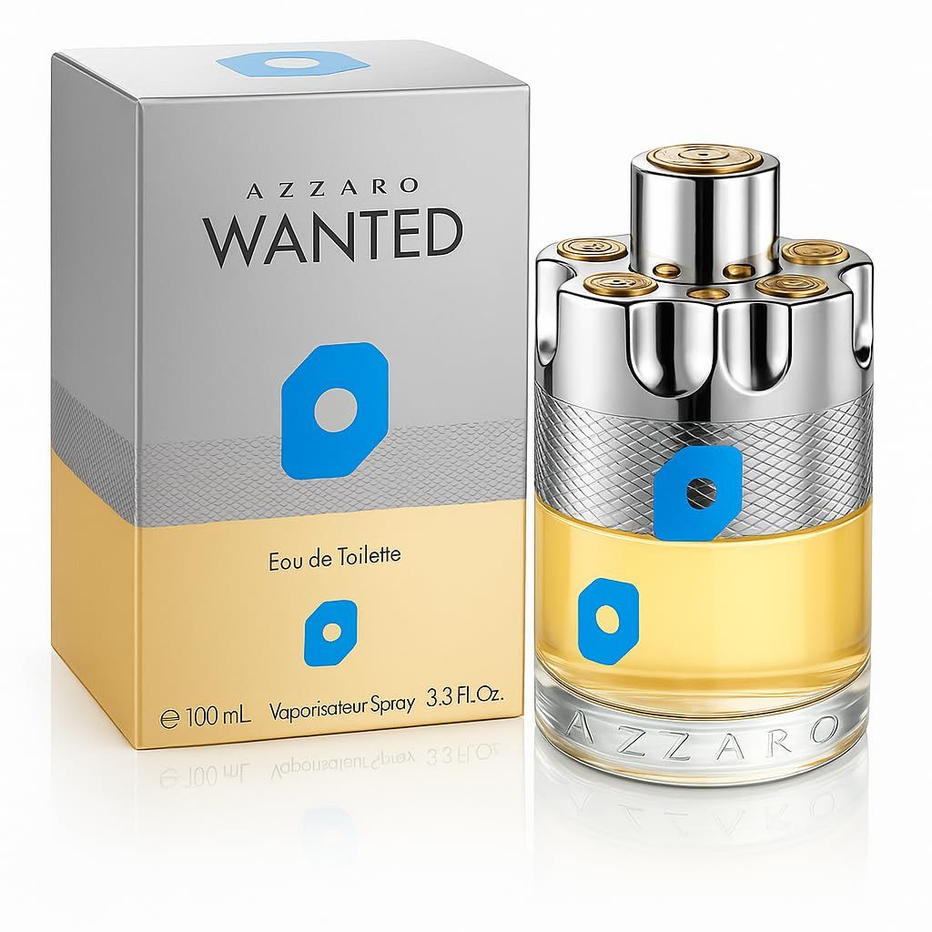 Wanted Eau de Toilette - Vibrant &amp; Irresistible Mens Cologne - Woody, Citrus &amp; Spicy Fragrance - Cardamom, Lemon, Vetiver - Everyday Wear - Luxury Perfumes for Men - Full Size, 3.3 Fl. Oz 335150001661