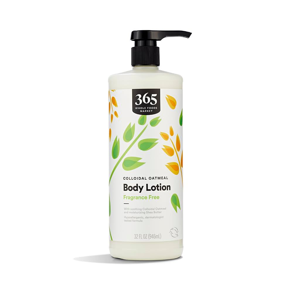 365 by Whole Foods Market, Colloidal Oatmeal Lotion, Fragrance Free, 32 Fl Oz