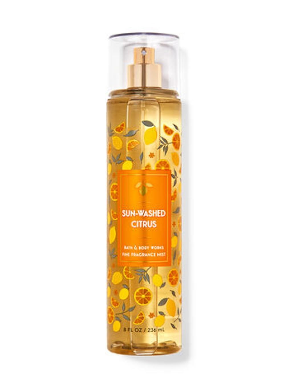 Bath &amp; Body Works Sun-Washed Citrus Fine Fragrance Body Spray Mist, Warm Vanilla Sugar (Sun-Washed Citrus)