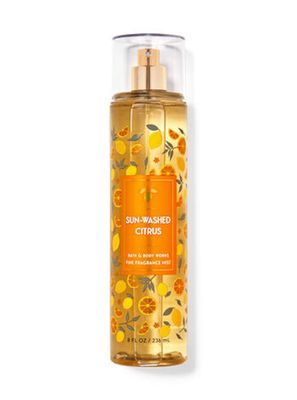 Bath &amp; Body Works Sun-Washed Citrus Fine Fragrance Body Spray Mist, Warm Vanilla Sugar (Sun-Washed Citrus)