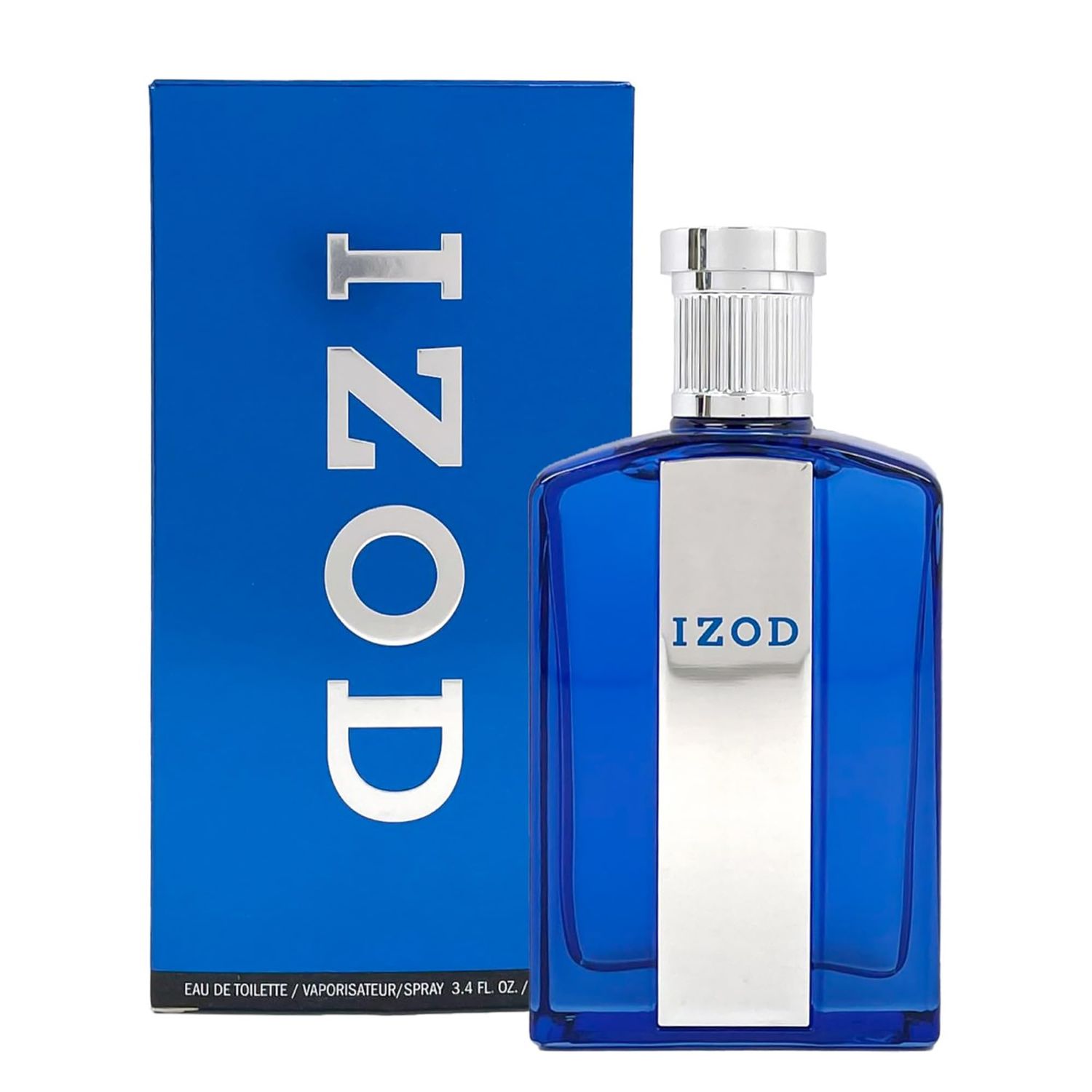Izod Legacy Blue Eau de Toilette for Men - Fresh Aquatic and Green Fragrance - Masculine Scent Spray - Long-Lasting - 3.4 Oz