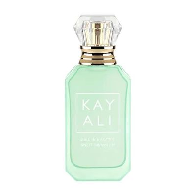 KAYALI Maui In A Bottle Sweet Banana | 37 Eau de Parfum - 10ml Deluxe Mini Bonus Nest NY Sicilian Tangerine Body Cream, 30 ml, Clear