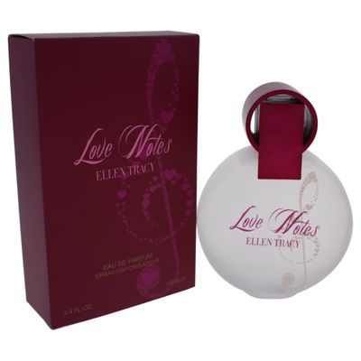 ELLEN TRACY Love Notes Perfume, 3.4 Ounce EDP Spray for Women