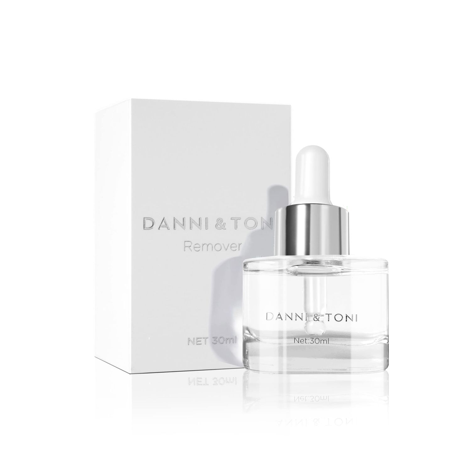 DANNI &amp; TONI Professional Easy Peel Gel Nail Strips Remover 30ml - for Gel Nail Stickers