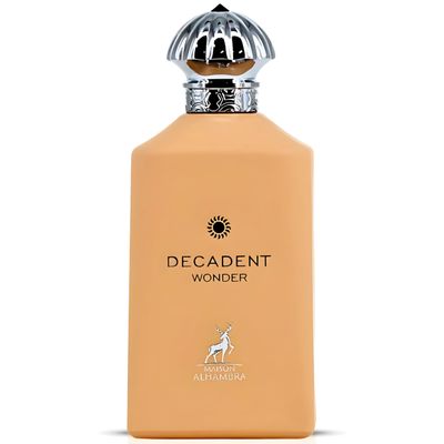Maison Alhambra Decadent Wonder Eau De Parfum Spray - 100Ml (3.4 oZ), Lively Blend of Citrus, Spice &amp; Floral Elegance with Indulgent Vanilla, Rum &amp; Cocoa Finish, Long-Lasting Fragrance for Women &amp; Men