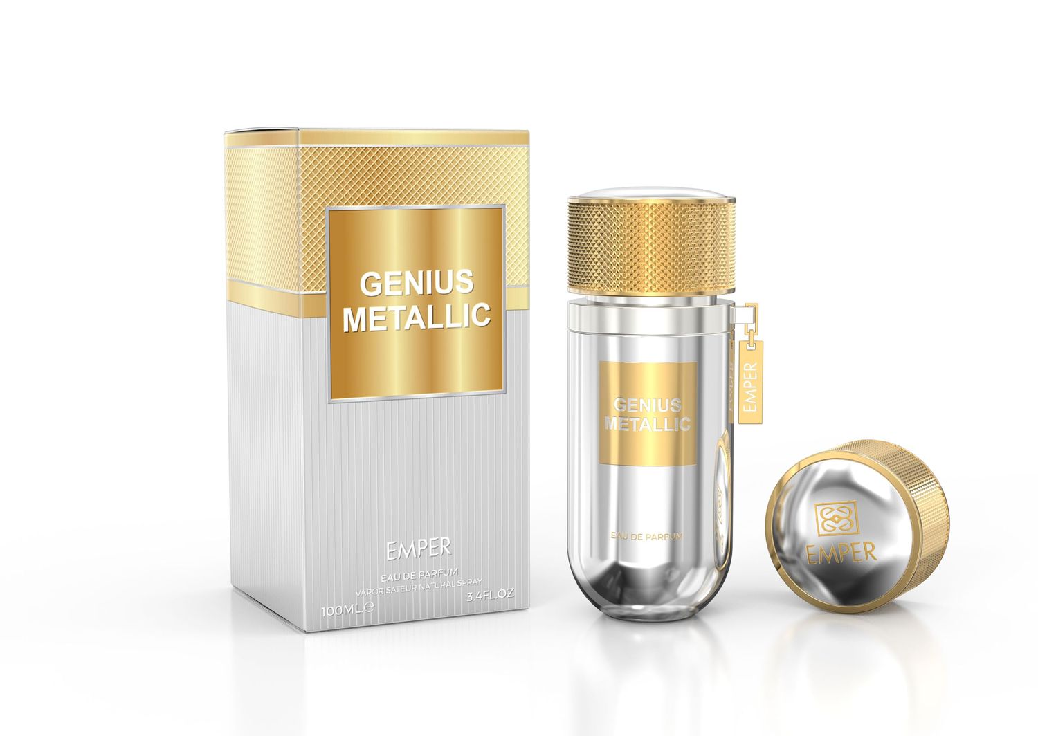 Emper Genius Metallic, for men - 100ml