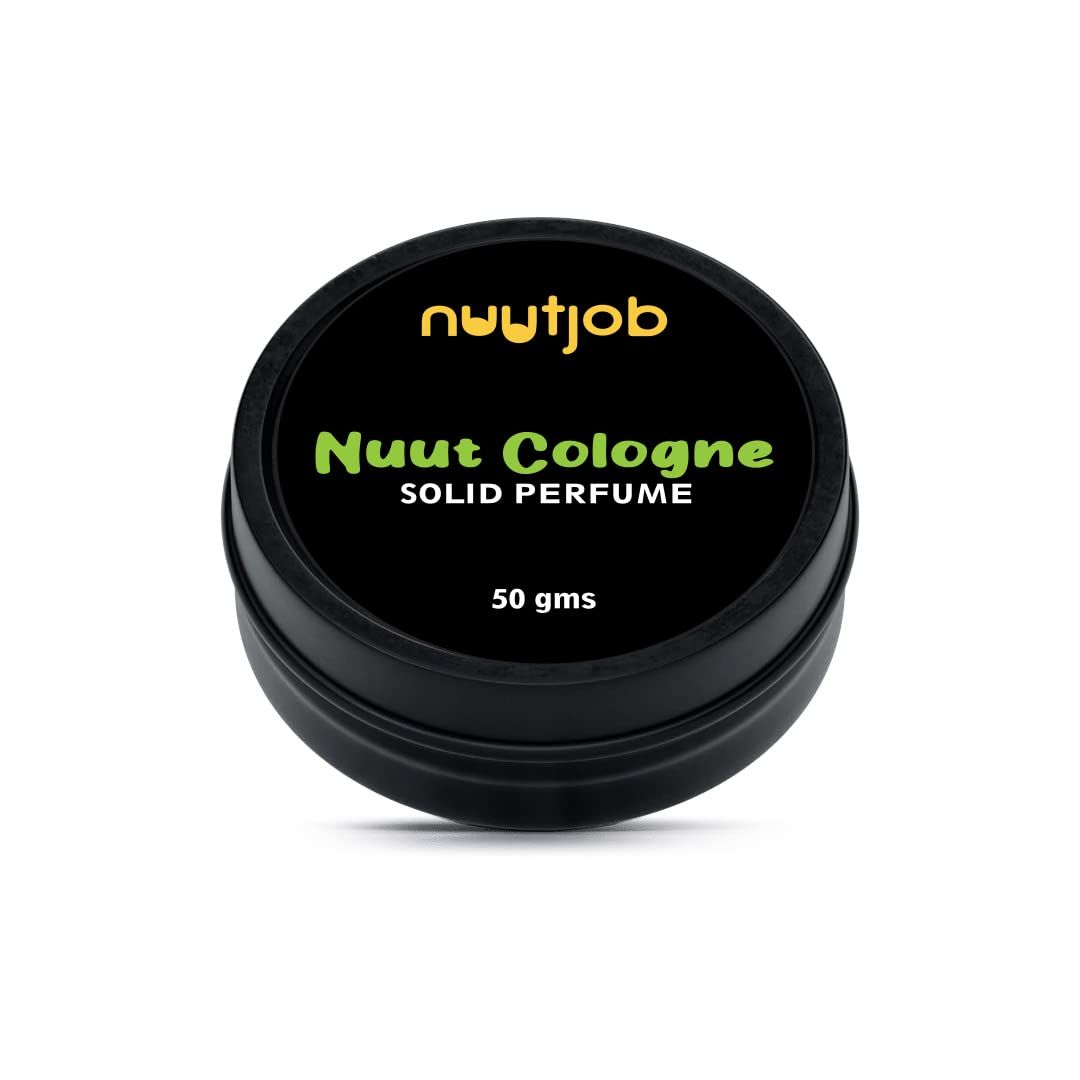 Nuutjob Anti Chafe Ball Rub Solid Cologne 1.76 Fl Oz | Long Lasting Fragrance | Intimate Deo | Made with Beeswax &amp; Shea Butter | Body Perfume | Moisturizing