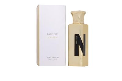 NASEEM Paris Oud Aqua Parfum 75ml - Eau De Parfum For Unisex, Alcohol-Free, Long-Lasting Fragrance with Amber, Lavender, &amp; Vanilla Notes