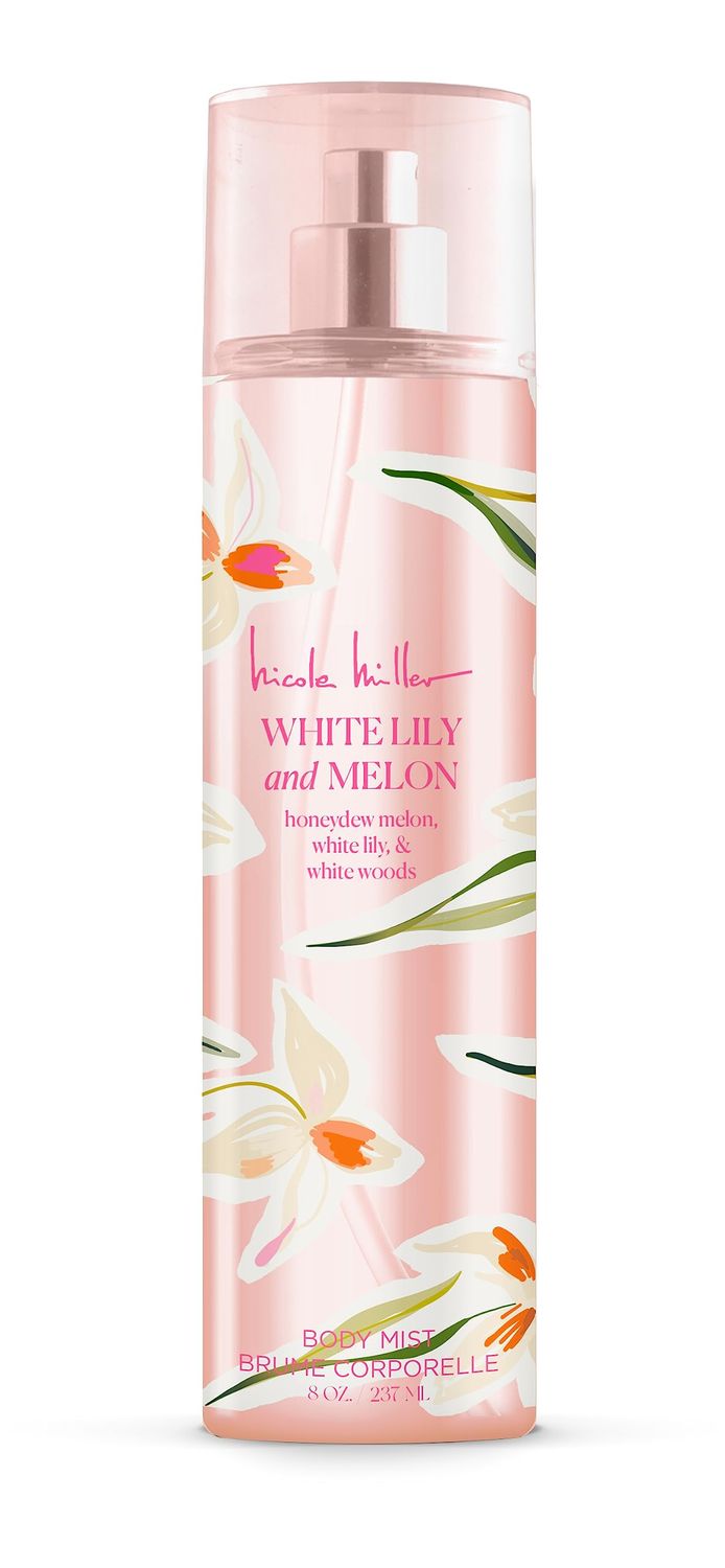 Nicole Miller White Lily Melon Body Mist, 8 fl. oz.