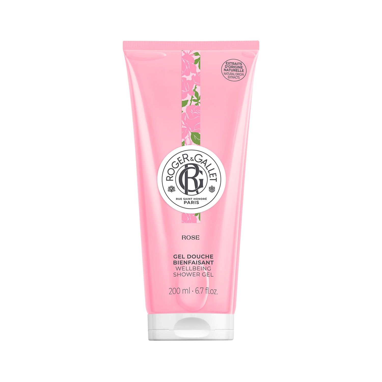 ROGER &amp; GALLET | Body Wash &amp; Shower Gel for Women | Rose 6.6 Oz