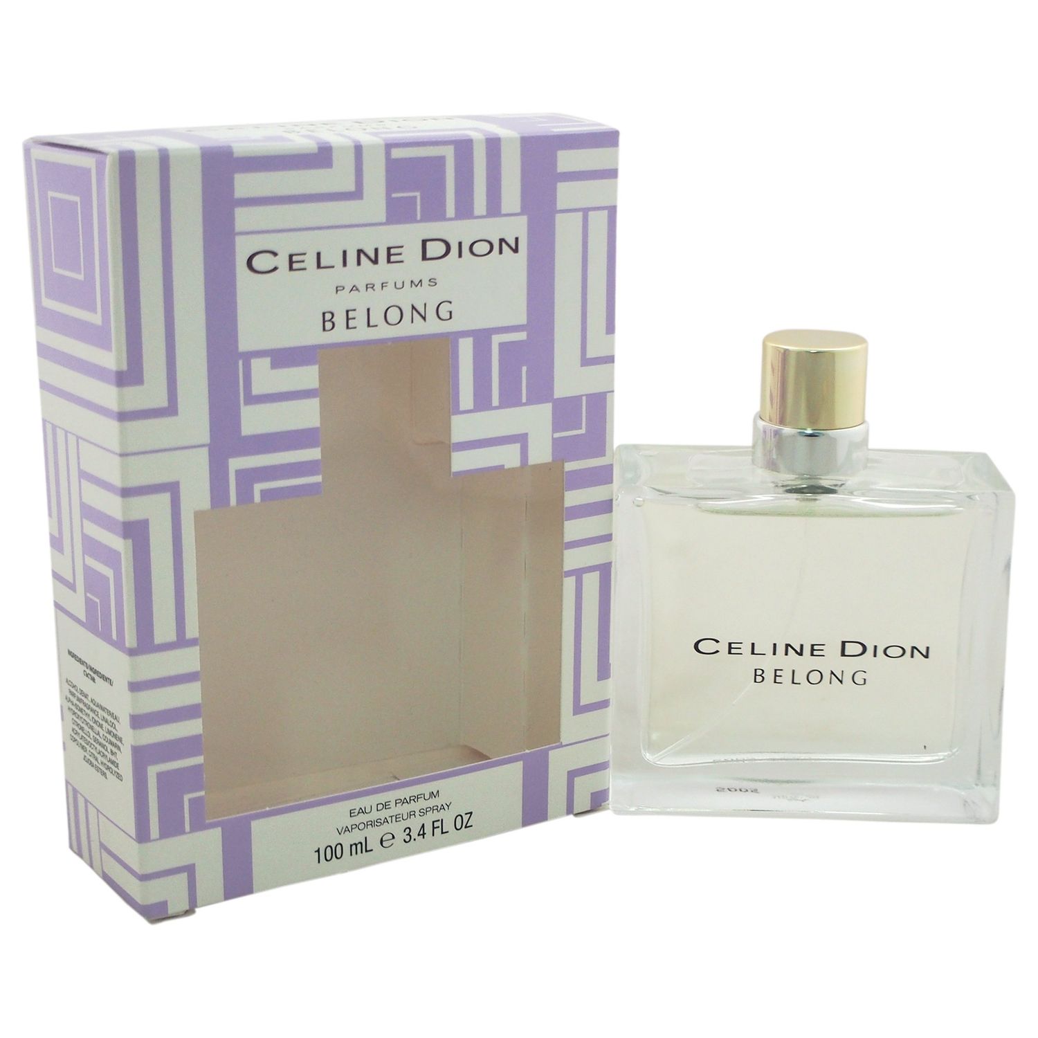 Celine Dion Belong Womens Eau de Parfum Spray, 3.4 Ounce