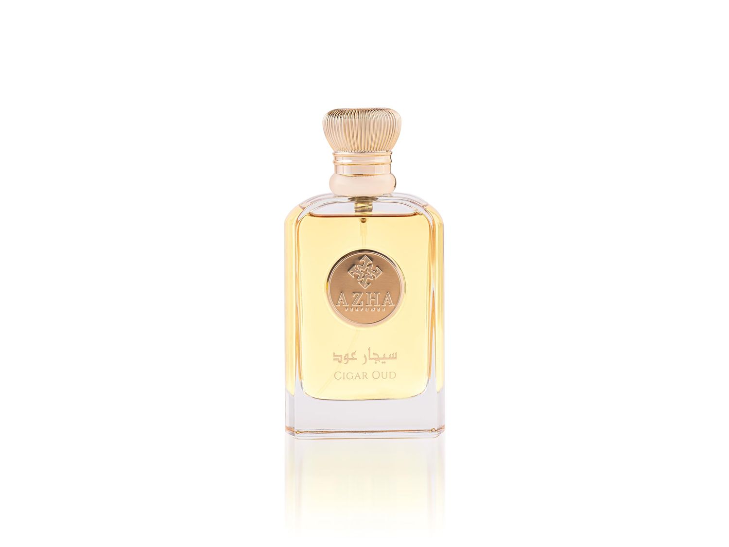 Azha Perfumes Cigar Oud Eau De Parfum Men Spray 100ML (3.38 OZ) Arabian Perfume for Men Ambery Notes Of Leather And Bergamot, Long Lasting Perfume For Men, Luxurious Fragrance