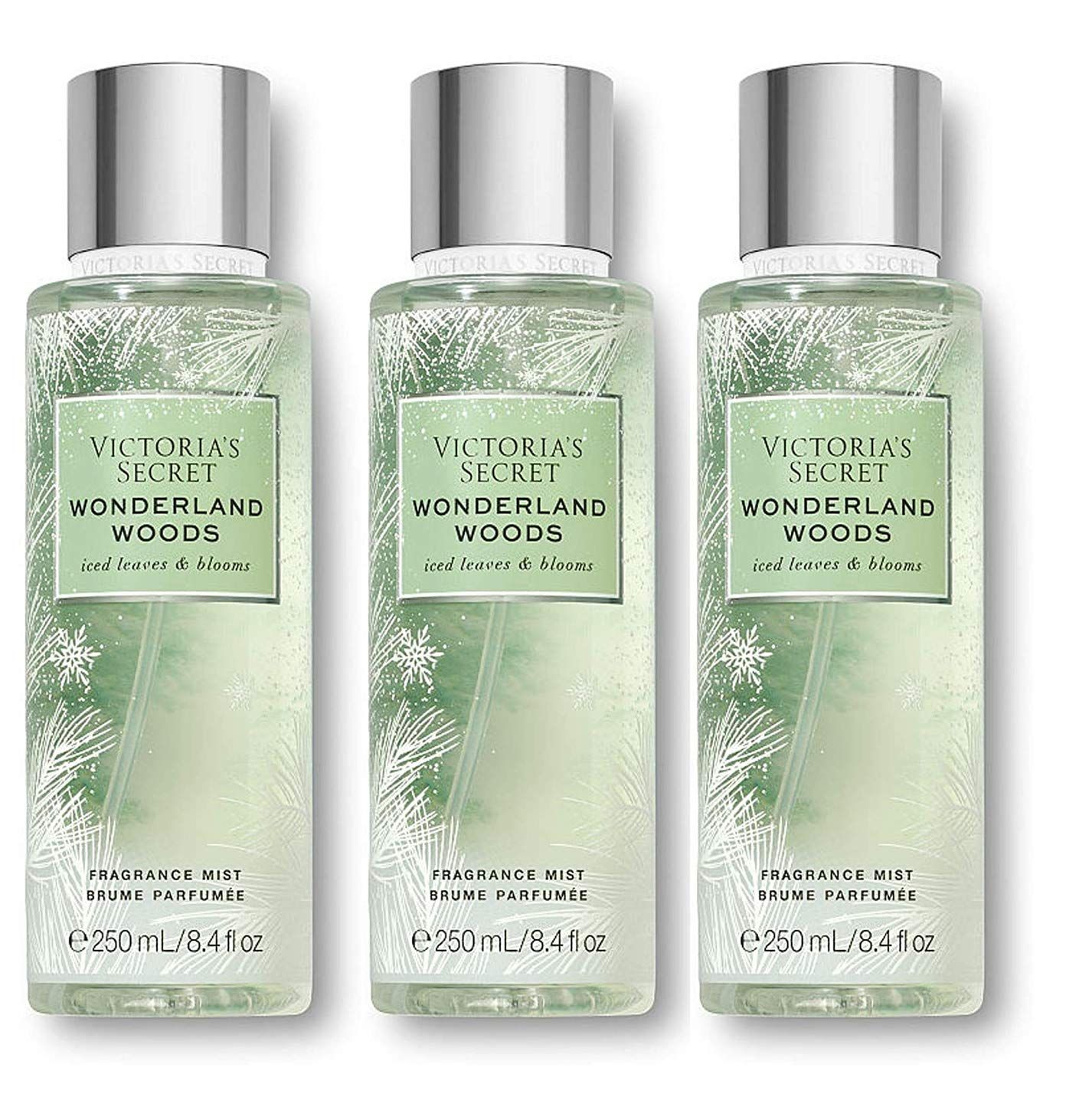 Victorias Secret Wonderland Woods Fragrance Mist Lot Of 3 (Wonderland Woods)
