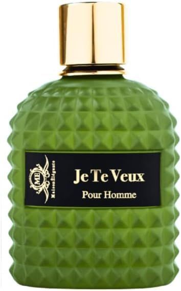 Maison Elegante Je Te Veux Homme Unisex Eau de Parfum Spray, 3.4 Ounce