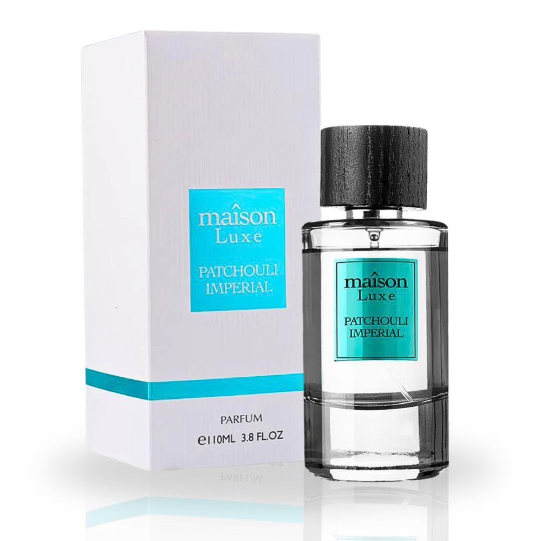 Hamidi MAISON LUXE PATCHOULI IMPERIAL Eau De Parfum Spray 110ML (3.8 OZ) Long Lasting Perfume for Women &amp; Men, Immerse Yourself In This Luxurious Blend Of Patchouli Fragrance, Unisex Perfume