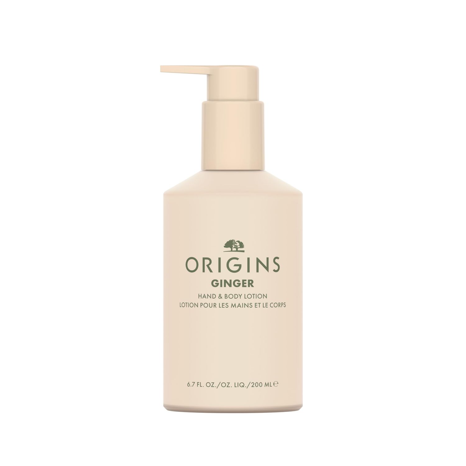 Origins Ginger Hand &amp; Body Lotion | Hydrates &amp; Softens | With Vitamin E &amp; Aloe Vera, 6.7 Fl Oz