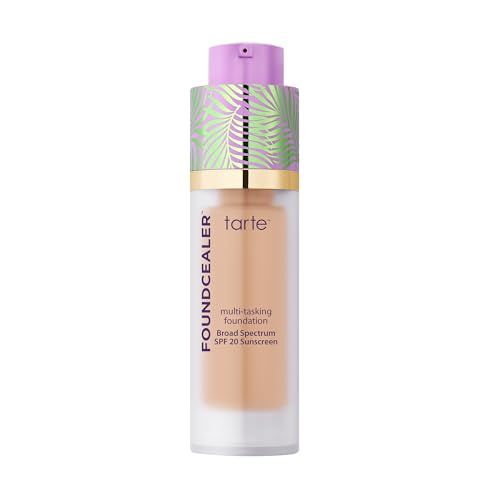 tarte babassu foundcealer skincare foundation Broad Spectrum SPF 20-27N light-medium neutral (light to medium skin with a balance of warm &amp; cool undertones) - full size