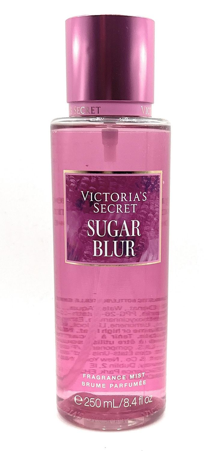 Victorias Secret Sugar Blur Fragrance Body Mist 8.4 Fluid Ounce Spray