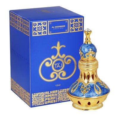 Al Haramain Taj for Unisex - 0.4 oz Concentrated Perfume Oil