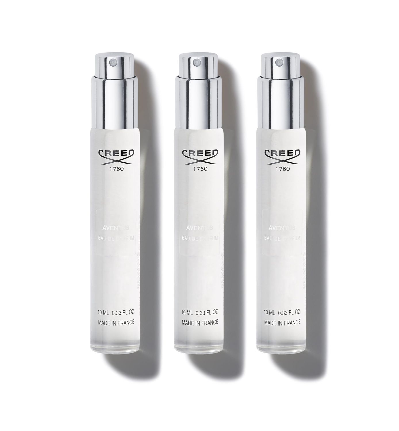 Creed Aventus Atomizer Set, Featuring Prefilled Fragrance Vials, 3 x 10ML