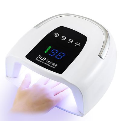 Cordless Nail Lamp 200W Rechargeable UV Light for Gel Nails LED Nail Dryer with 3 Timer Modes Perfect for Salon and Home Use Portable Cordless Design Continuous Use Up to 4-5 Hours (S20)