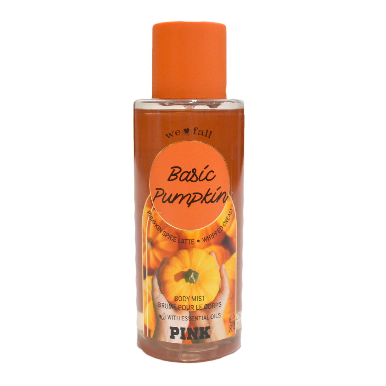 Victorias Secret Pink Fragrance Mist 8.4 Fl Oz (Basic Pumpkin)