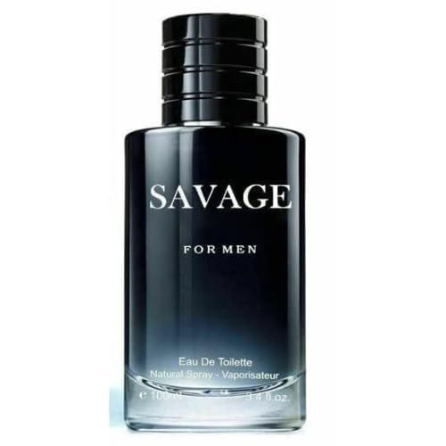 Generic Savage for Men 3.4 Oz Mens Eau De Toilette Spray Refreshing &amp; Warm Masculine Scent for Daily Use Mens Casual Cologne