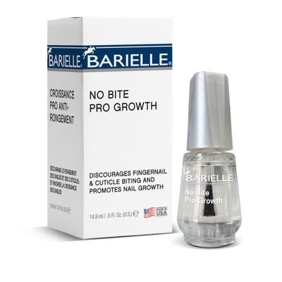 Barielle No Bite Pro Growth, 0.5 Ounce - Nail Biting Prevention Treatment for Adults &amp; Children, Stops Nail Biting - MADE IN USA