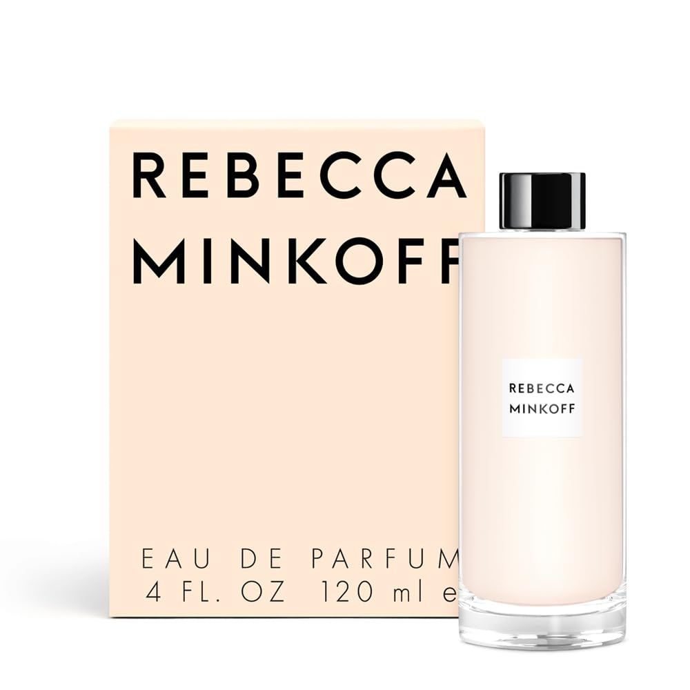 Rebecca Minkoff Fragrance For Women - Top Notes Of Italian Bergamot And Black Currant - Flowery Heart Notes Of Jasmine - Base Notes Of Tonka Bean - 4.2 Oz EDP Spray Refill.