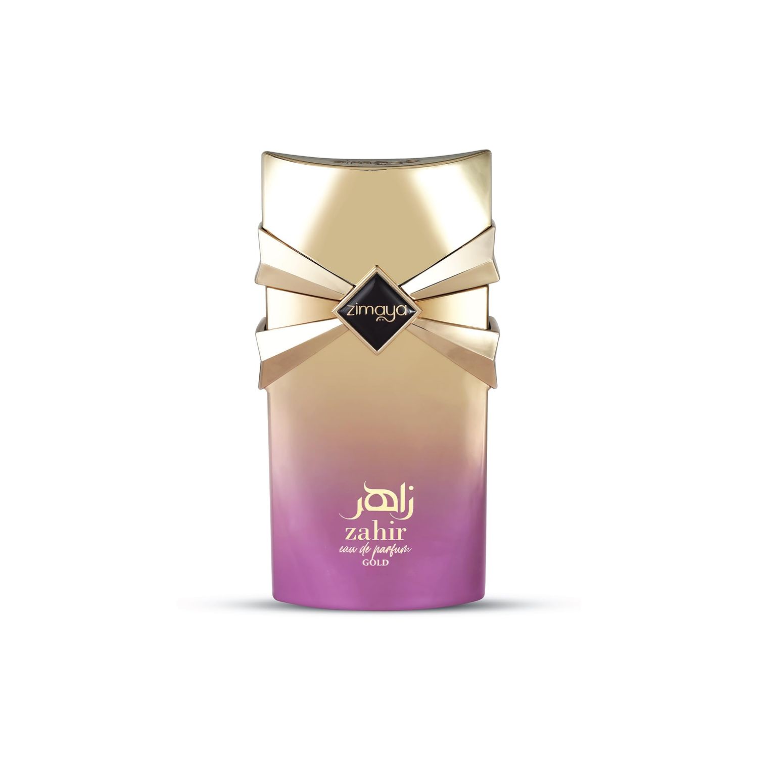 zimaya Zahir Gold Eau De Parfum for Women - A Vibrant, Floral Fragrance with Pear, Rose &amp; Cedar Notes, 3.4 Fl. Oz