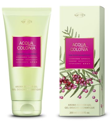 4711 Acqua Colonia Pink Pepper and Grapefruit by Muelhens for Unisex - 6.8 oz Shower Gel