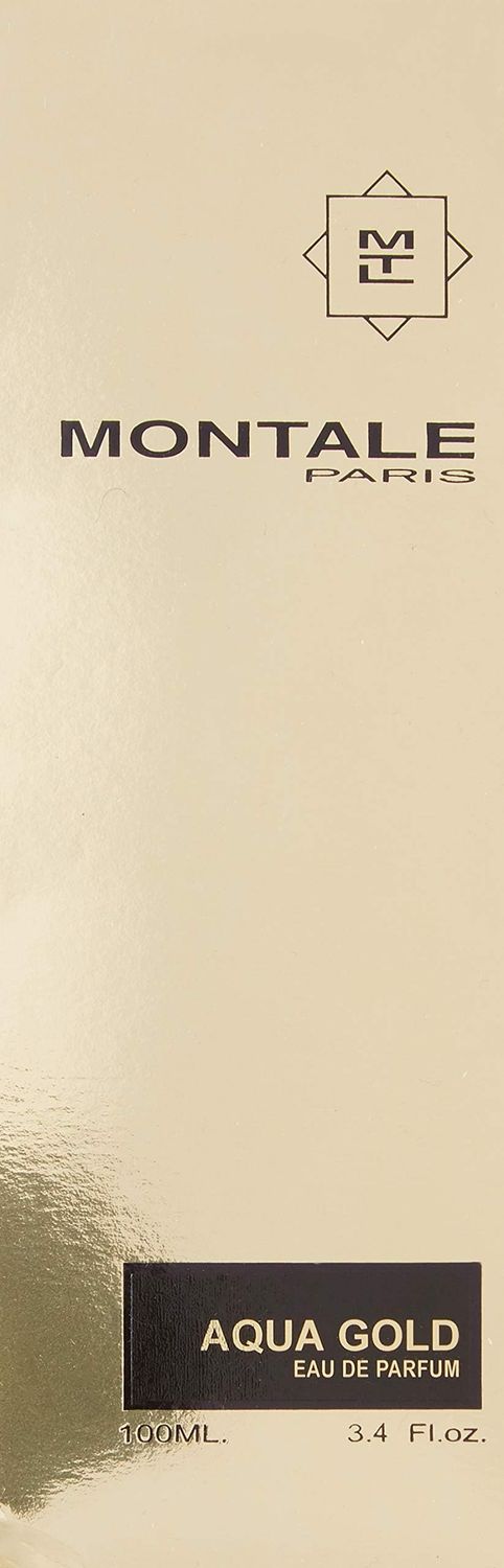 MONTALE Aqua Gold Eau de Parfum Spray, 3.4 Fl Oz