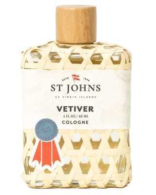 St. John Classic Vetiver Cologne | New Virgin Islands Inspired Fresh Cologne Scent | Sophisticated Cologne Fragrance for Men (4 oz)