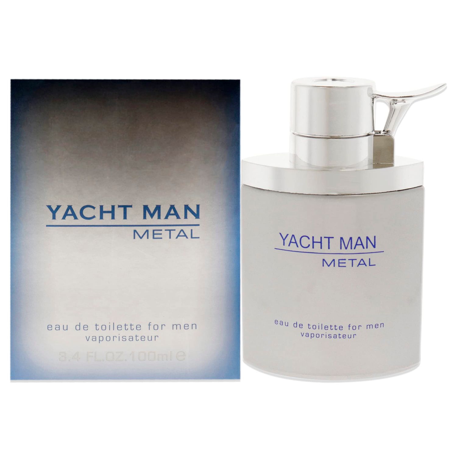 Myrurgia Yacht Man Metal toilette Spray for Men, 3.40-Ounce