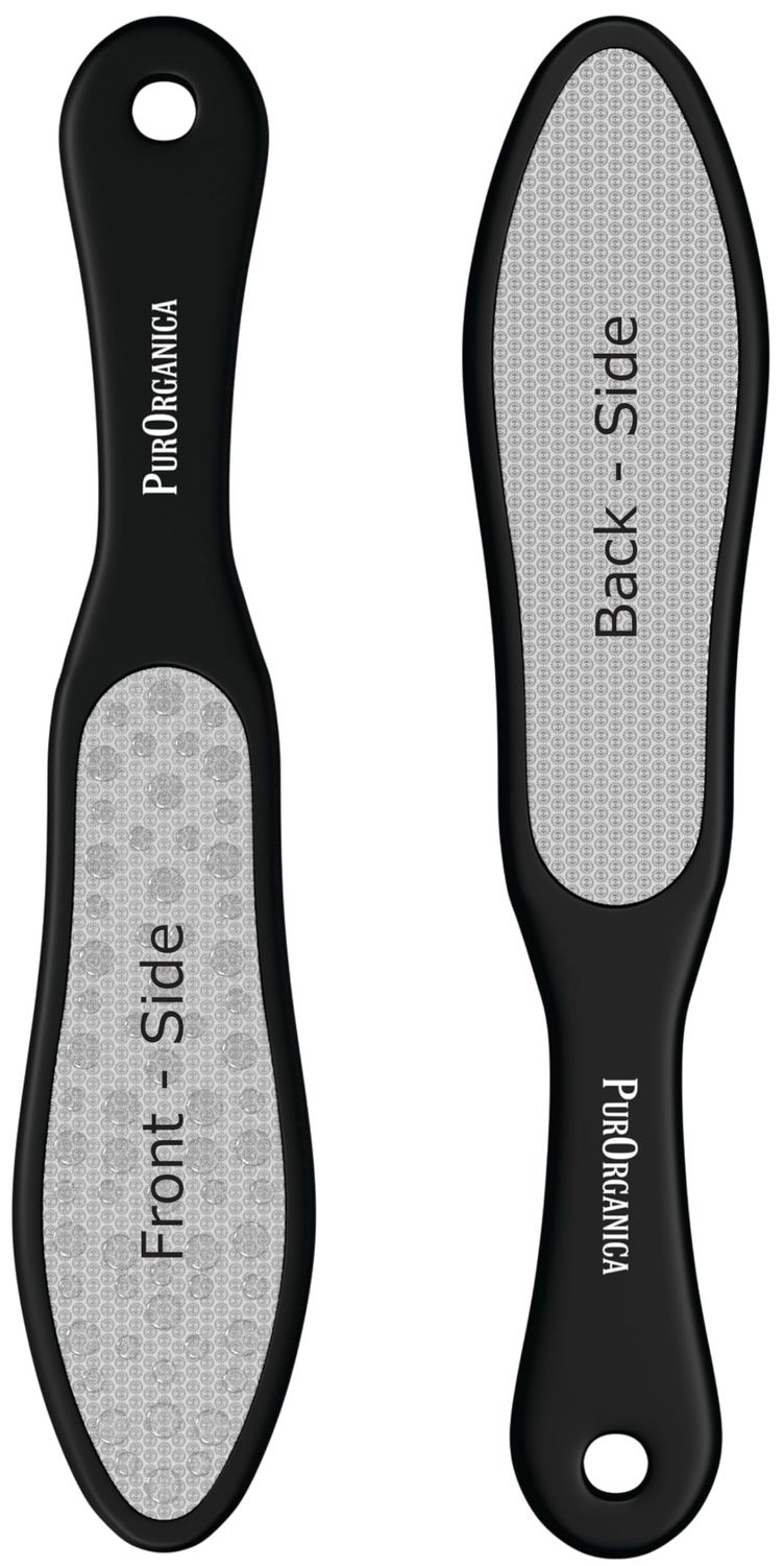 PurOrganica Premium Foot File - 10.6 Long - Professional Corn and Callus Remover Pedicure Rasp - for Thick, Cracked, Dead and Dry Skin - for Scaly Feet, Knees &amp; Elbows