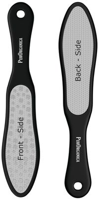 PurOrganica Premium Foot File - 10.6 Long - Professional Corn and Callus Remover Pedicure Rasp - for Thick, Cracked, Dead and Dry Skin - for Scaly Feet, Knees &amp; Elbows