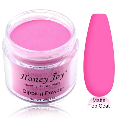 28g/Box Dark Pink Dipping Powder Without Lamp Cure Nails Dip Powder Gel Nail Color Powder Natural Dry (no.34)