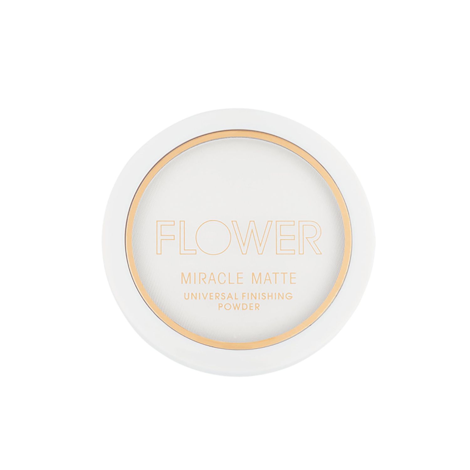 FLOWER BEAUTY By Drew Barrymore Miracle Matte Finishing Powder - Smoothing &amp; Ultrafine Silky Formula Makeup Finishing Powder, Flatters all Skin Tones with Matte Finish, Includes Mirror &amp; Sponge (Un...