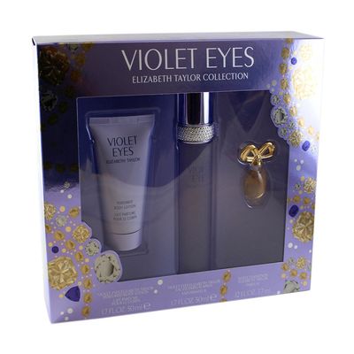 Elizabeth Taylor Violet Eyes 3 Piece Gift Set for Women