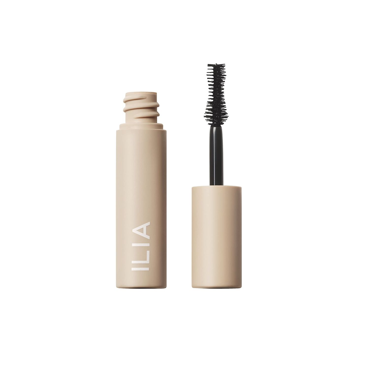 ILIA - Fullest Volumizing Mascara | Weightless, Buildable, Smudge Flake-Free, Sensitive Eyes Safe | Full, Thick, Healthier Lashes | Non-Toxic, Vegan, Cruelty-Free (Travel Size Mini, 0.13 oz | 4 ml)
