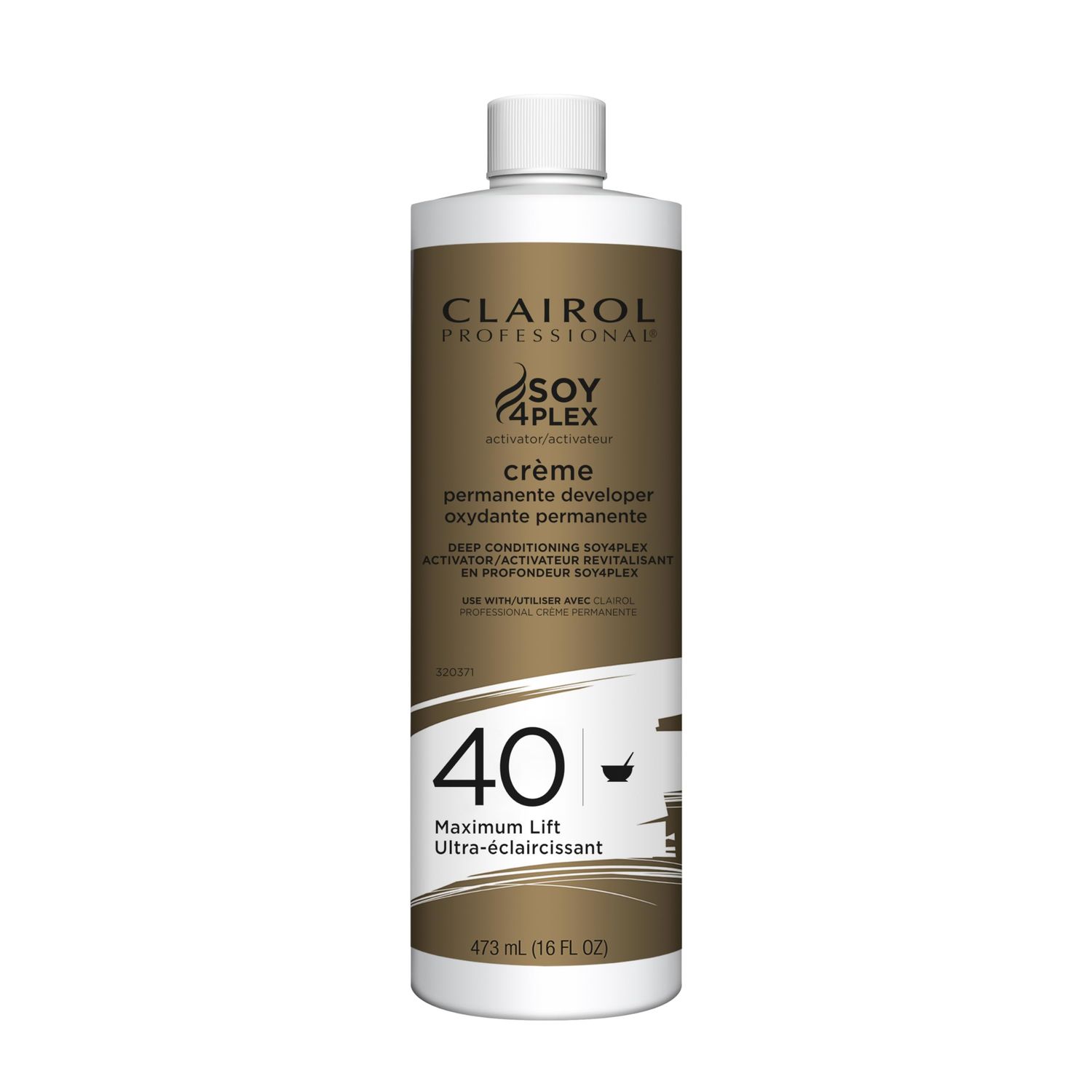 Clairol Professional Crme Permanente 40 volume Hair Developer, 16 oz. - Packaging May Vary