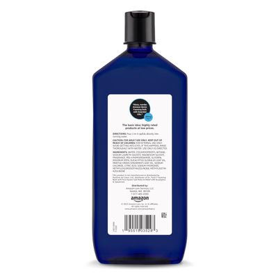 Amazon Basics Eucalyptus &amp; Spearmint Scented Foaming Bath with Essential Oils, 34 Fl Oz (Pack of 1) (Previously Solimo)