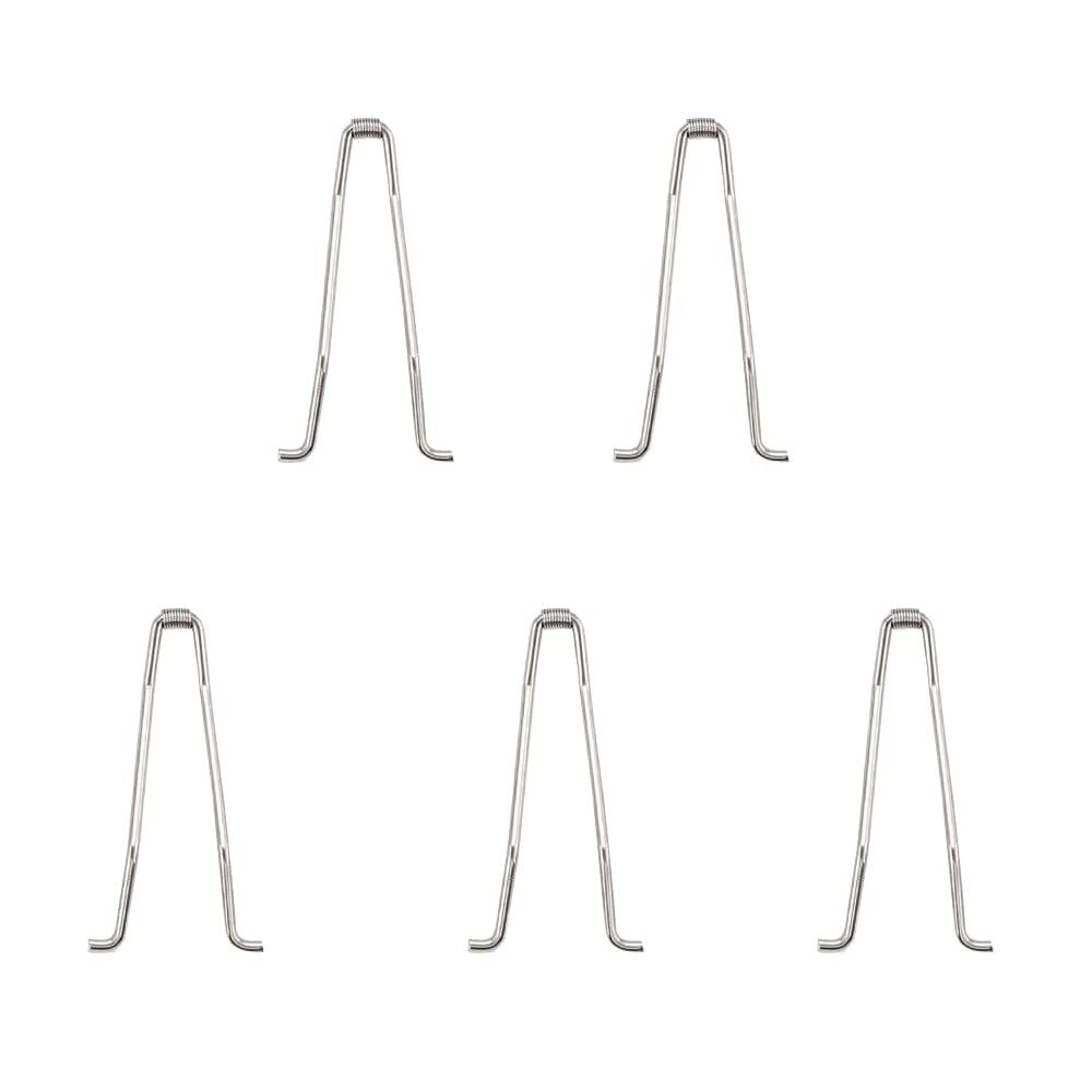 TorSor 5 Pack Toenail Clippers Spring Toe Nail Trimmer Torsion Springs Replacement Snap Shrapnel Clip Universal Manicure Pedicure Nail Cutter Clippers Heavy-Duty Grooming Tool Parts Replace