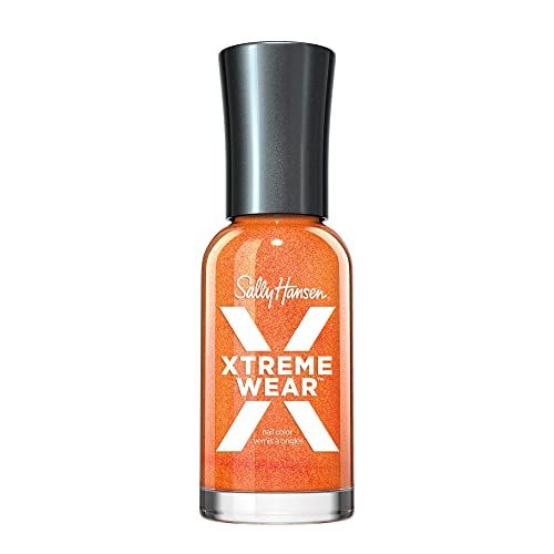 Sally Hansen Xtreme Wear Nail Polish, Streak-Free, Shiny Finish, Long-Lasting Nail Color, Tango-rine, 0.12 fl oz