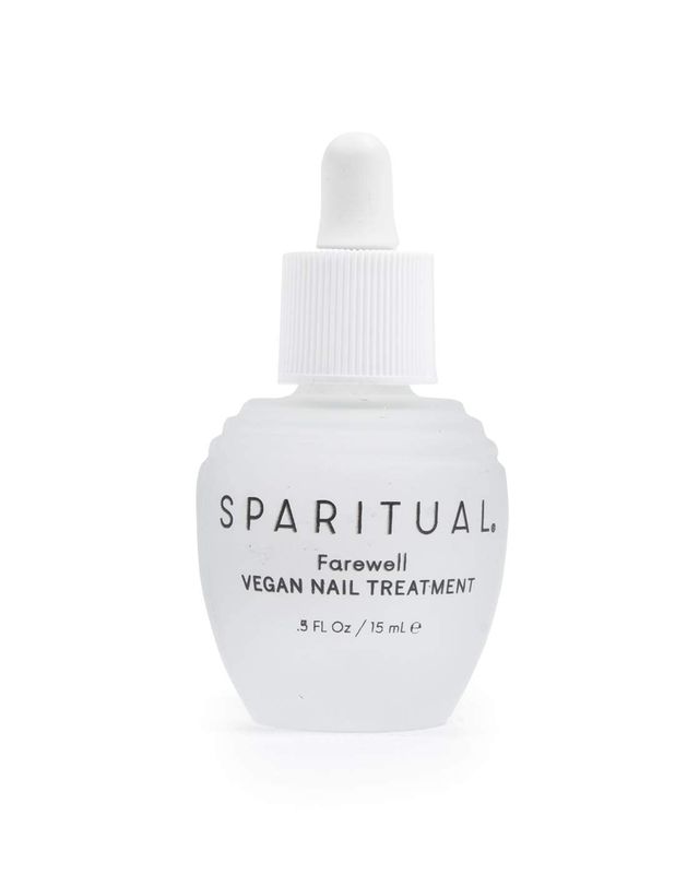 SPARITUAL Apple Fruit FAREWELL VEGAN NAIL TREATMENT | Protect Against Nail Damage 0.5oz (0.5 Fl Oz)