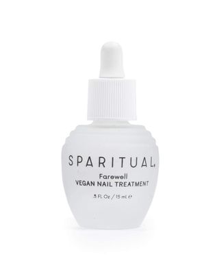 SPARITUAL Apple Fruit FAREWELL VEGAN NAIL TREATMENT | Protect Against Nail Damage 0.5oz (0.5 Fl Oz)