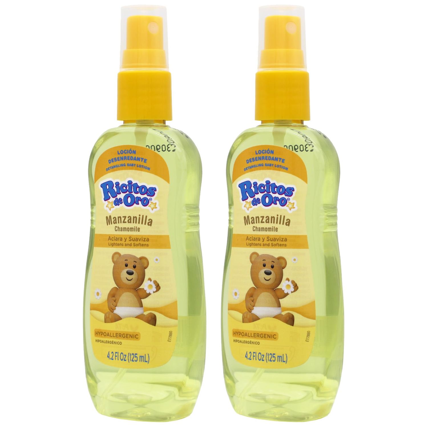 RICITOS DE ORO LOC. ACLARANTE 125 Ml, 2 PACK